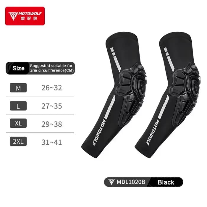 Coudières de moto d'été, Protection du coude de cyclisme résistante au soleil, Protection du coude d