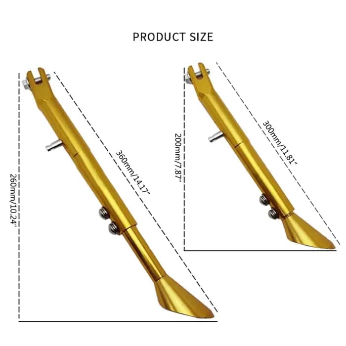 Support Universel Réglable en Aluminium pour Support Latéral Amélioré