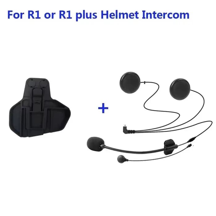 FreedConn – accessoires d'origine, Microphone dur/doux, Clip à 5 broches pour casque intégral/ouvert