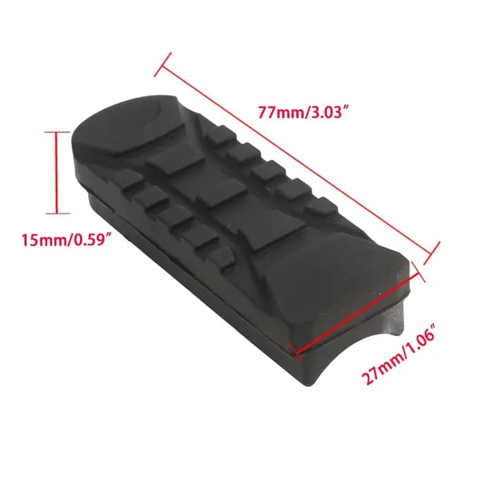 Repose-pieds avant de moto, pédale noire, pour BMW R1200GS LC 2014-2018 R1250 2019 F850GS F750GS 201