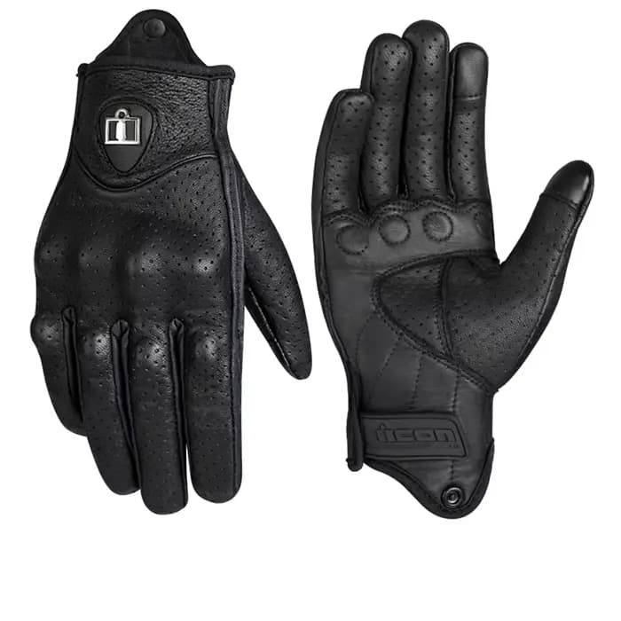 Gants de Moto d'été respirants pour hommes et femmes, en cuir de carbone, cyclisme d'hiver, moteur d