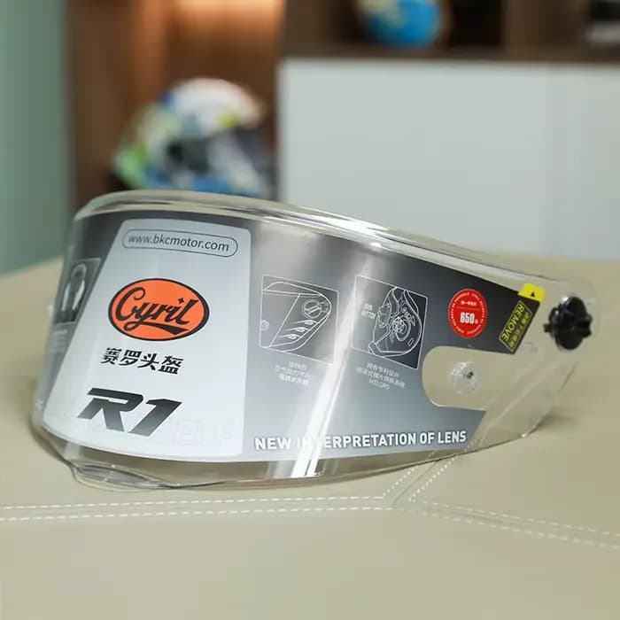 Visière de casque intégral pour casques CYRIL FF352 R1 R1-pro, lunettes de casque de moto, visière d