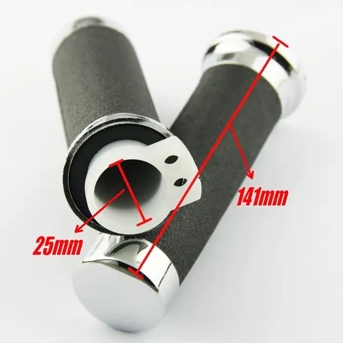 Poignée de moto 25mm pour Yamaha Drag Star XVS400 XVS400C XVS650 XVZ1300 XV1600 XVS650A XVS650AT XVS