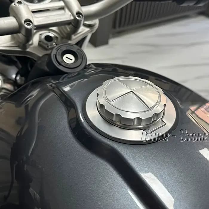 Couvercle de Carburant Précieux pour Moto, Bouchon de Boîte à Huile, en Aluminium CNC, Accessoires p