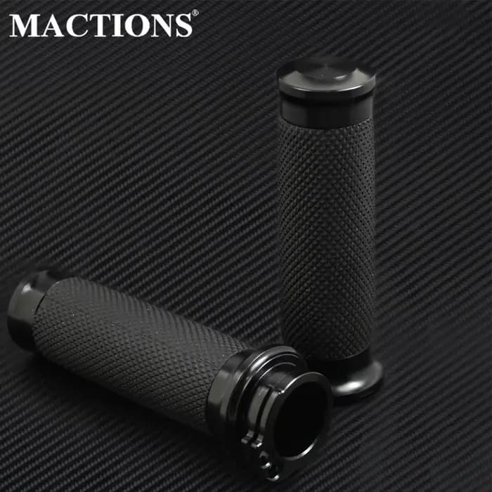 Poignées universelles pour moto, 1 ", 25mm, noires, pour Harley Touring Road King Dyna VRSC Sportste