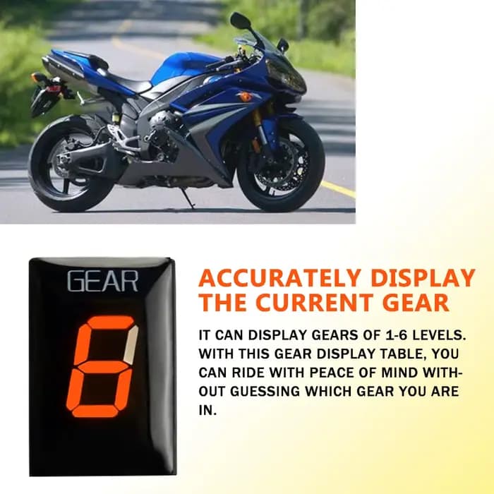 Pour YAMAHA FZ1 FZ1N FZ1S FZ 1 1N 1S YZF-R1 Fz-16 Fz16 FZ8 Moto Accessoires Gear Indicateur Ecu Moun