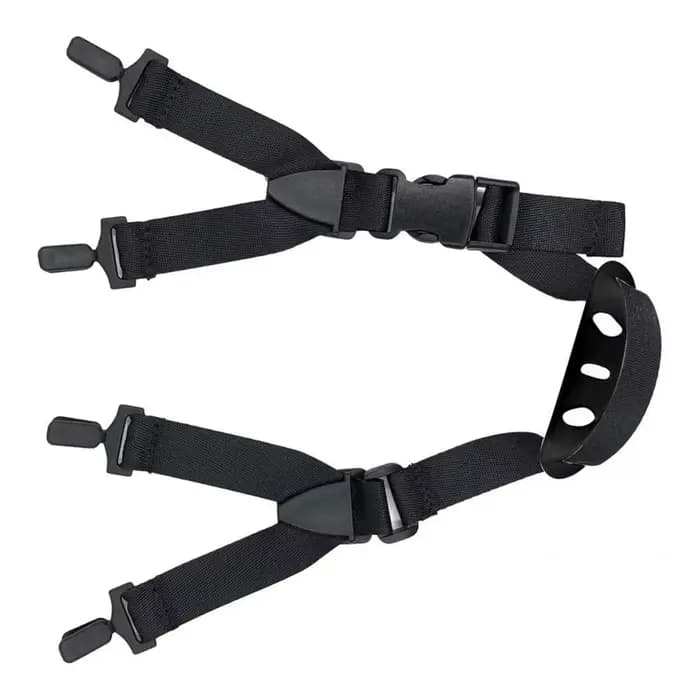Sécurité avec mentonnière Durable en forme de Y résistant à l'usure casque mentonnière casque boucle