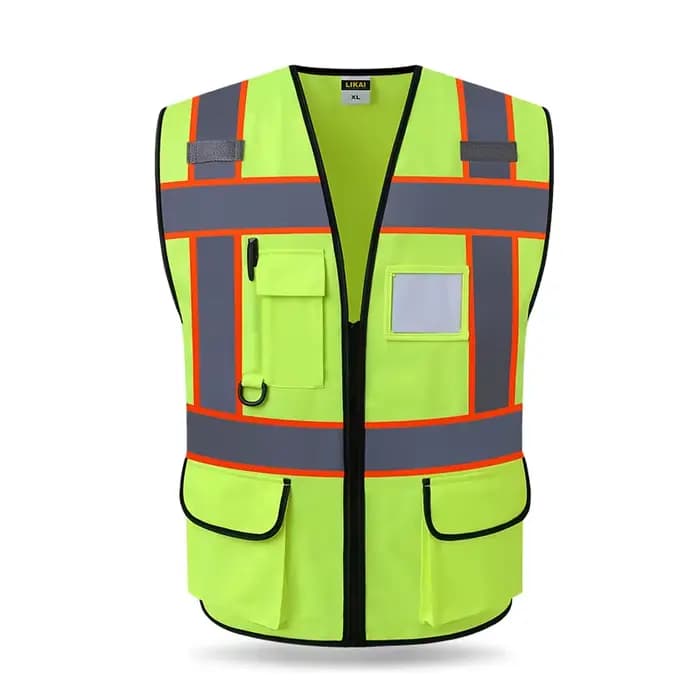 Gilet réfléchissant haute visibilité, vêtements de travail pour moto, cyclisme, Sports de plein air,