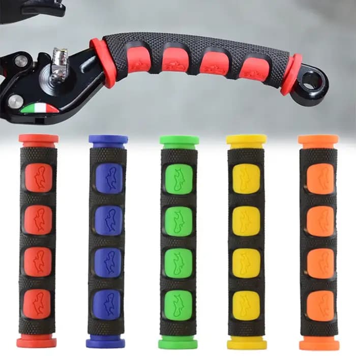 Housse de Protection en Silicone pour Guidon de Moto, Accessoire Souple, Revêtement Antidérapant, Po