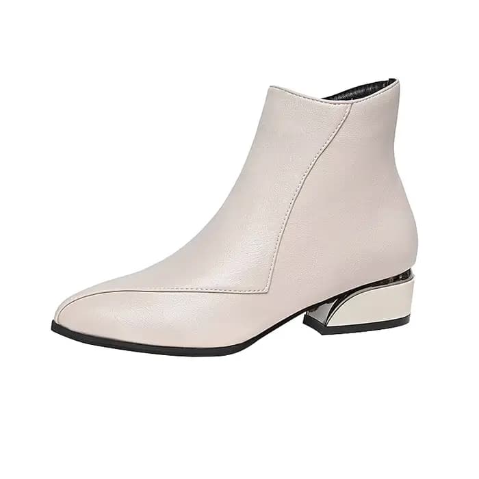 Bottines pour femmes automne-hiver 2024, style britannique, bottes tendance pour femmes, nouvelles b