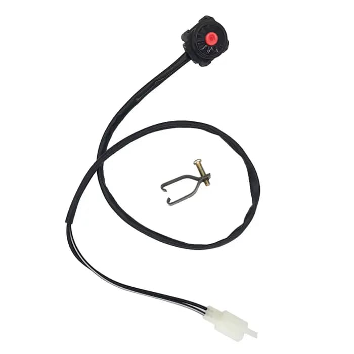 Joli universel pour moto, bouton poussoir rouge, démarreur de klaxon, vélo, RL, UTV, tourisme, sport