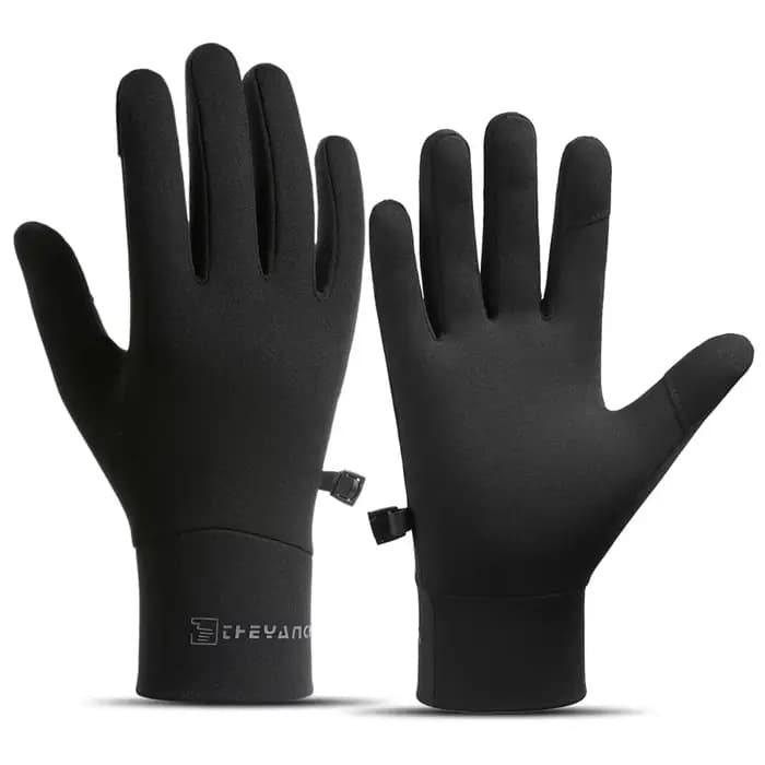 GTUBIKE hiver chaud gants de cyclisme vélo chaud écran tactile doigt complet gant imperméable en ple