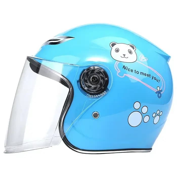 Nouveau casque Anti-chute quatre saisons Protection de sécurité enfant moto enfants casque avec moti