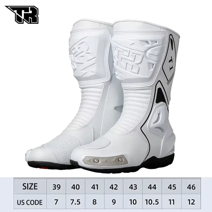Bottes d'équitation de Motocross, bottes de course, équitation sûre, imperméables, Anti-chute, résis