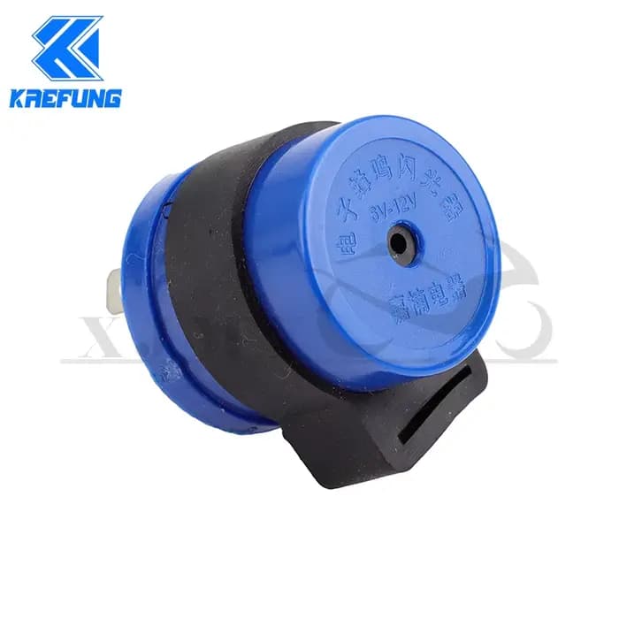 Clignotant intégré bleu pour moto, moteur, buzzer, clignotant, indicateur de citations, entrée DC 6V