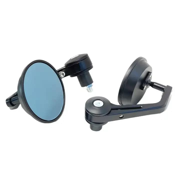 Accessoires de moto, rétroviseurs ronds de 7/8 pouces pour Cafe Racer, rétroviseurs latéraux de moto