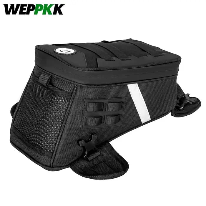 1 sacoche de réservoir de moto, sacoche de cuisse, sacoche de jambe, sacoche de poitrine, sac à dos