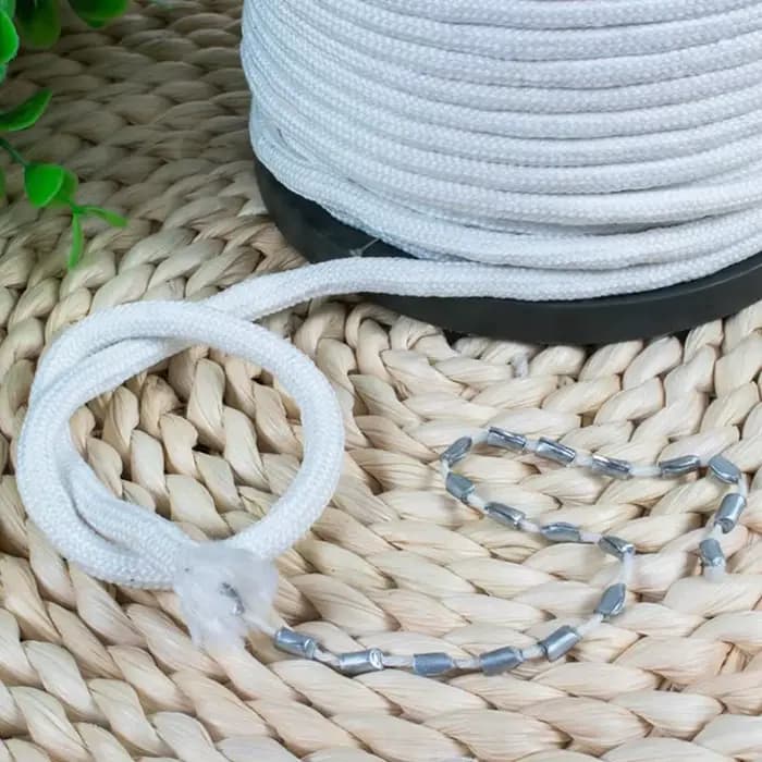 Accessoires de rideau de fenêtre, câble métallique de plomb, rideau de plomb spongieux, rideau de sa