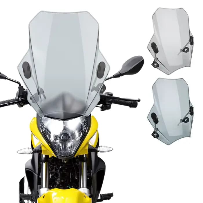 Couvercle de pare-brise universel pour moto MT07 MT09, réglable, pour HONDA CBR600RR CB1000R GXSR 60