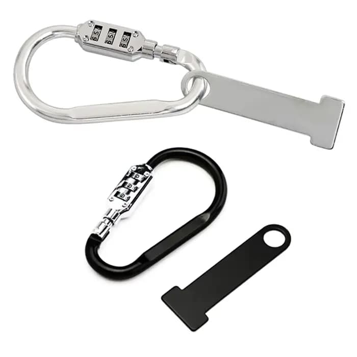 Boucle de verrouillage pour casque de moto et Scooter, antivol, ouvert au visage, fixation avec barr