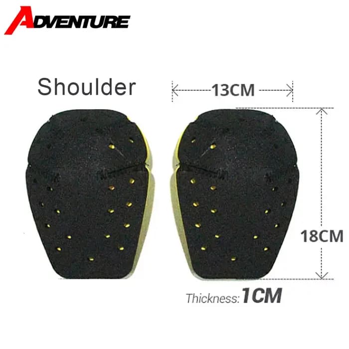 Équipement de Protection pour moto, Protection arrière, veste de Motocross, protection CE, épaulette
