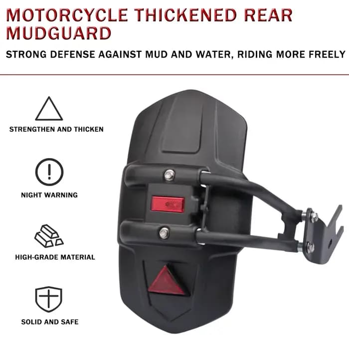 Garde-boue arrière de moto, garde-boue de roue, protection contre les éclaboussures, pour CFMOTO CF