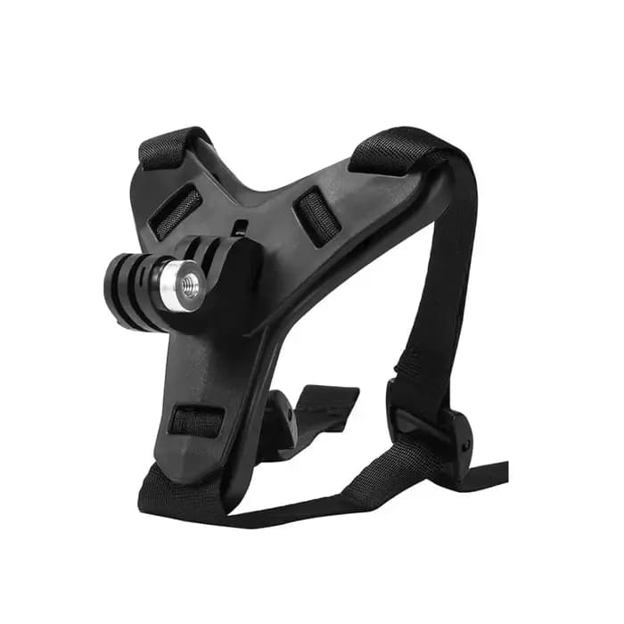 Support de casque pour GoPro, fixation mentonnière moto, accessoires de montage pour Go Pro 12 11 10