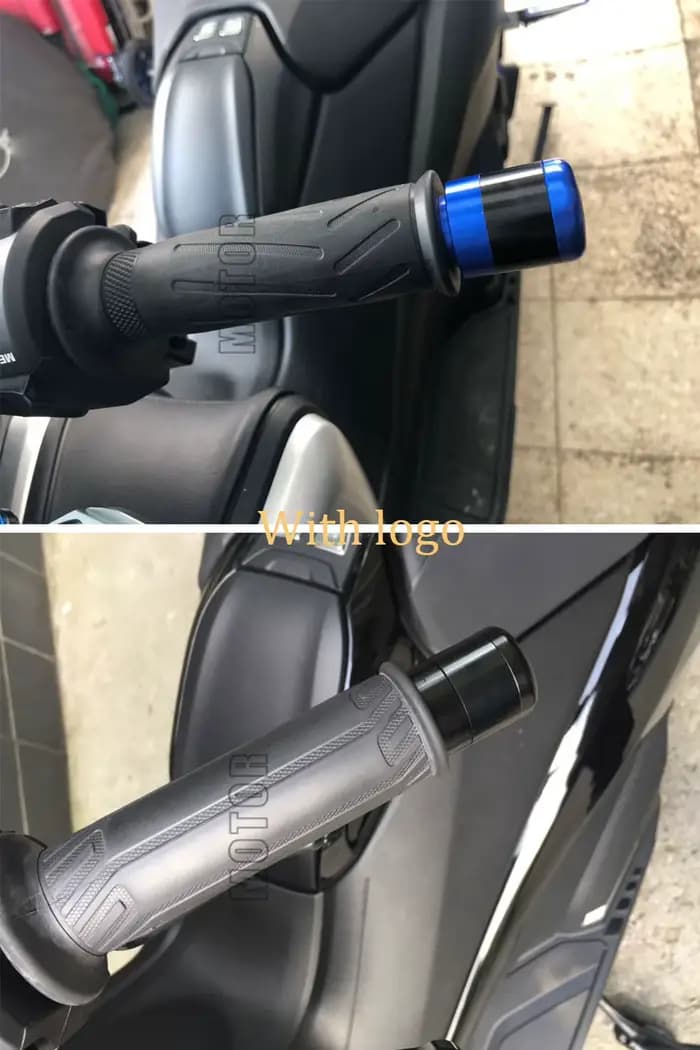 Embouts de poignée de guidon pour Scooters à moteur, bouchon d'extrémité de barre de poids pour Yama