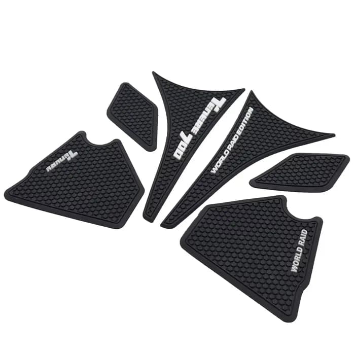 Autocollant de protection latéral en caoutchouc pour réservoir de carburant, pour moto Tenere 700 Wo