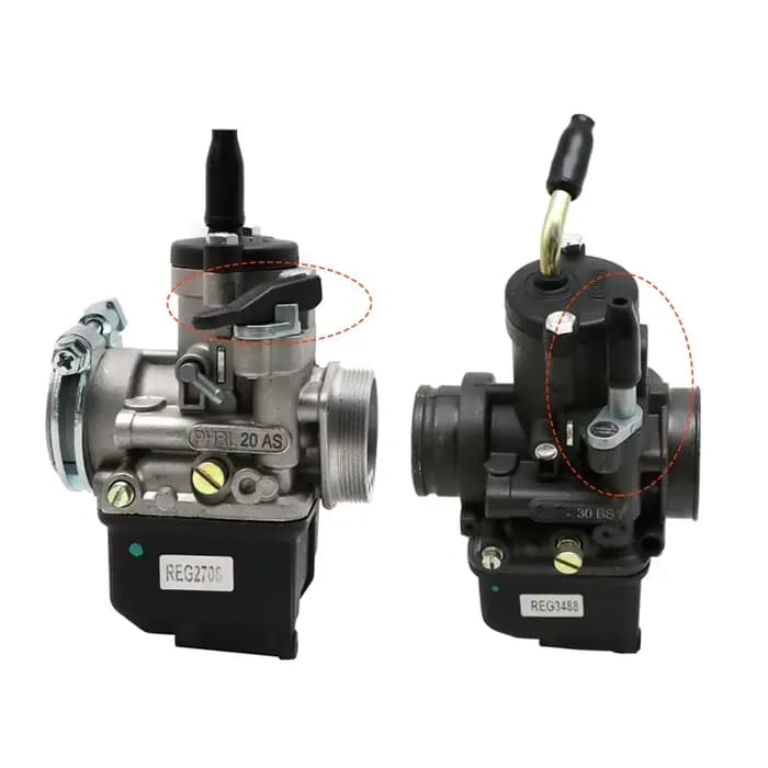Sclmotos-ensemble de soupape de démarrage manuel/automatique pour Dellorto PHBE PHBH PHBL 125 PK car