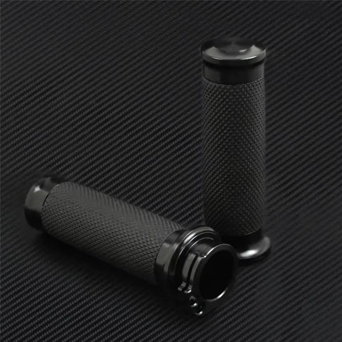 Poignées universelles pour moto, 1 ", 25mm, noires, pour Harley Touring Road King Dyna VRSC Sportste
