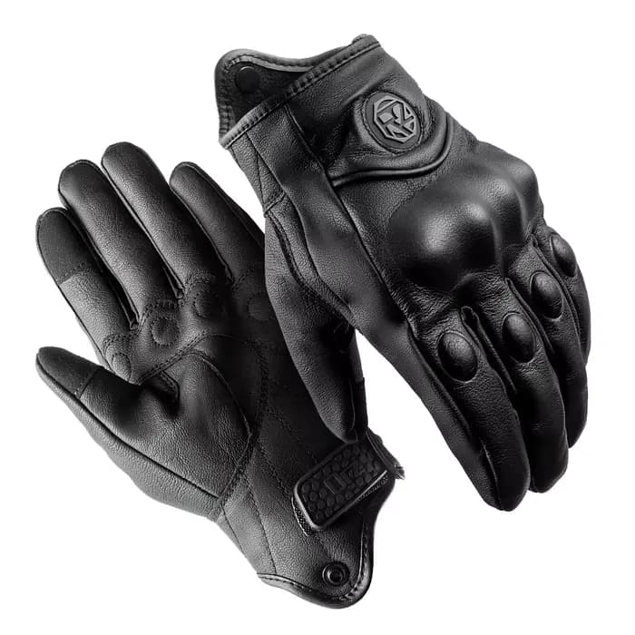 Gants de Moto hommes femmes Moto cuir gant de cyclisme Moto ATV moteur M 2XL Protection de vélo quat