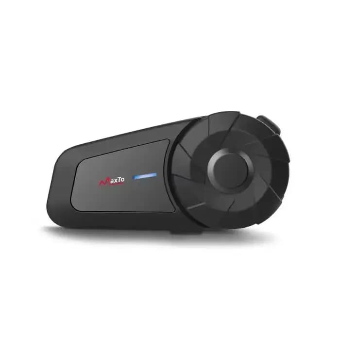Maxto MX1 casque de moto Bluetooth casque interphone prend en charge 2 personnes interphone avec une