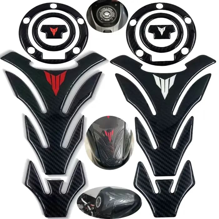 Pour Yamaha trucs MT-07 MT-09 MT07 MT09 FZ-07 FZ-09 3D réservoir de carburant autocollant couverture