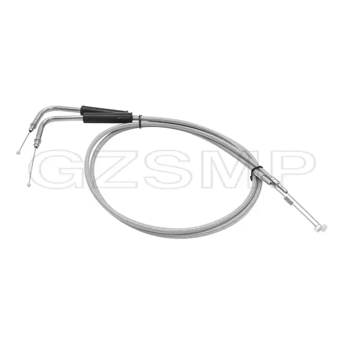 Boîtier de câble d'accélérateur en fil d'acier tissé, adapté à Harley Sportster XL1200 883 Dyna Road