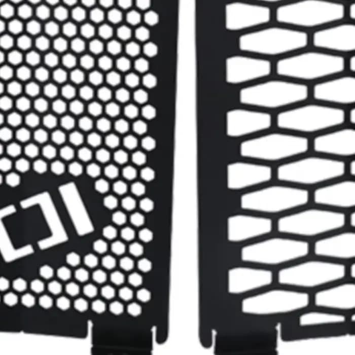 Couvercle de protection de calandre de moto