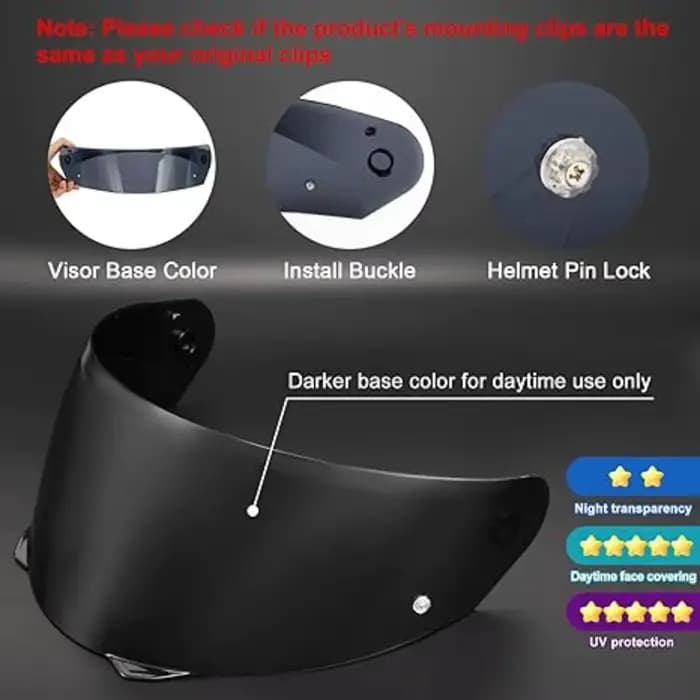 Visière de casque de moto i90