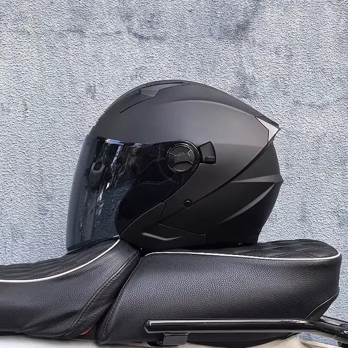 Casque moto ORZ, demi-visage