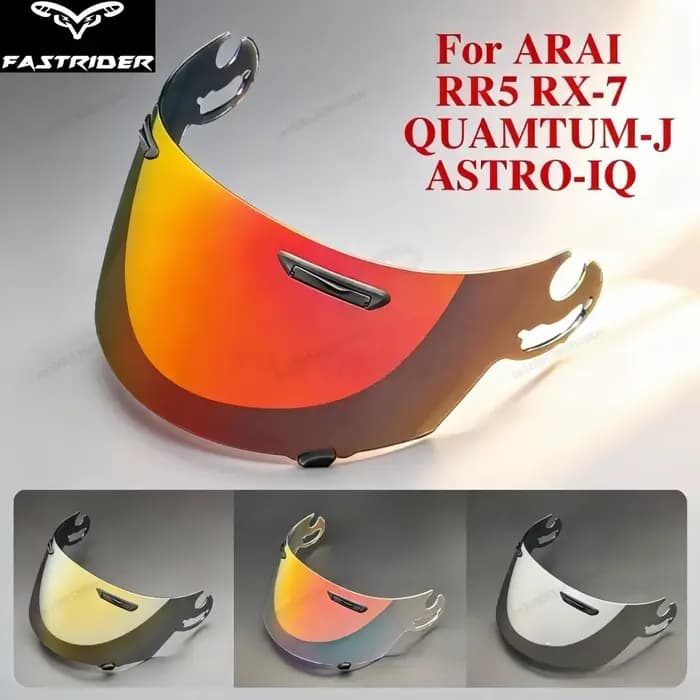 Lentille de casque de moto pour ARAI RR5 RX-7 QUAMTUM-J ASTRO-IQ