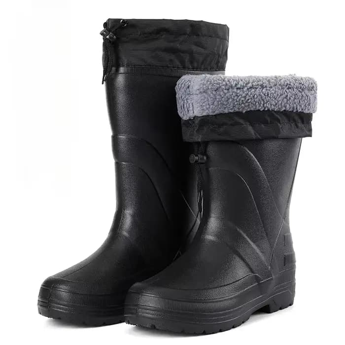 Bottes de pluie antidérapantes EVA pour hommes et femmes