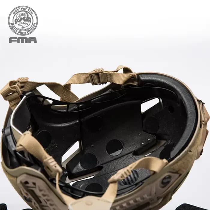 Casque balistique tactique FMA Caiman avec rail pour NVG