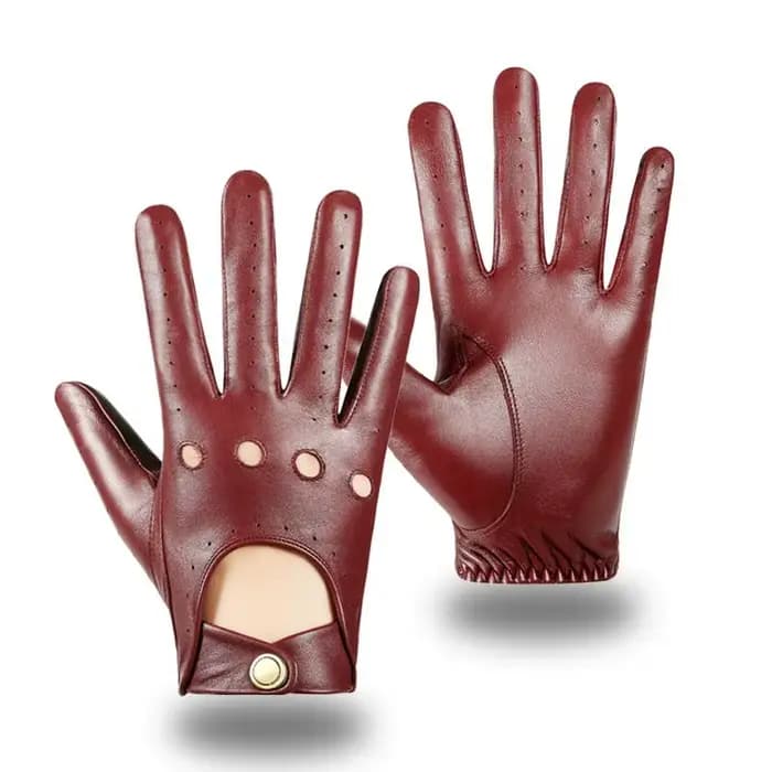 Nouveauté gants de luxe en cuir véritable pour hommes