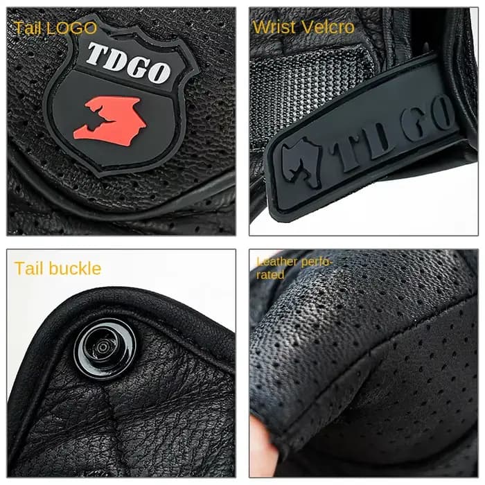 Gants de Moto d'été sans doigts