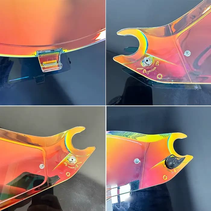 Visière de casque de moto pour SHARK SPARTAN GT/GT PRO/SPARTAN RS