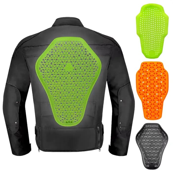 Vestes de protection dorsale pour moto