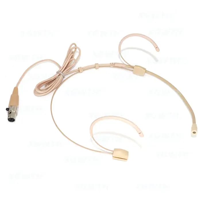 Micro omnidirectionnel pour casque, double bande de sauna, Shure Sennheiser, AKG, ata Pro, Audio Technica, 4 broches, 3 broches, TA4F