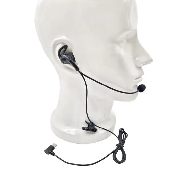 Nouvelle Offre : 1 Pièce pour V6 Pro V4C Plus Q8 F6 V7 Judge – Casque Intercom Arbitre Intra-Auriculaire avec Interface USB-C