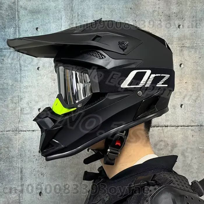 Casques de course de motocross professionnels ORZ
