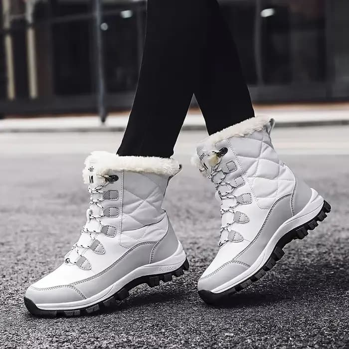 ELUVA femmes bottes d'hiver imperméable anti-dérapant