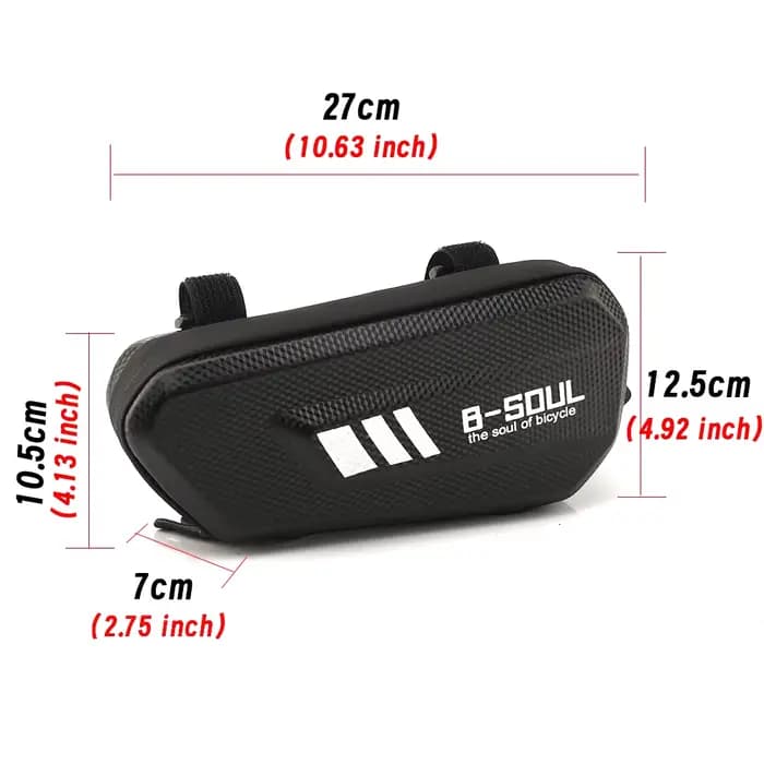 Sac latéral de moto de grande capacité